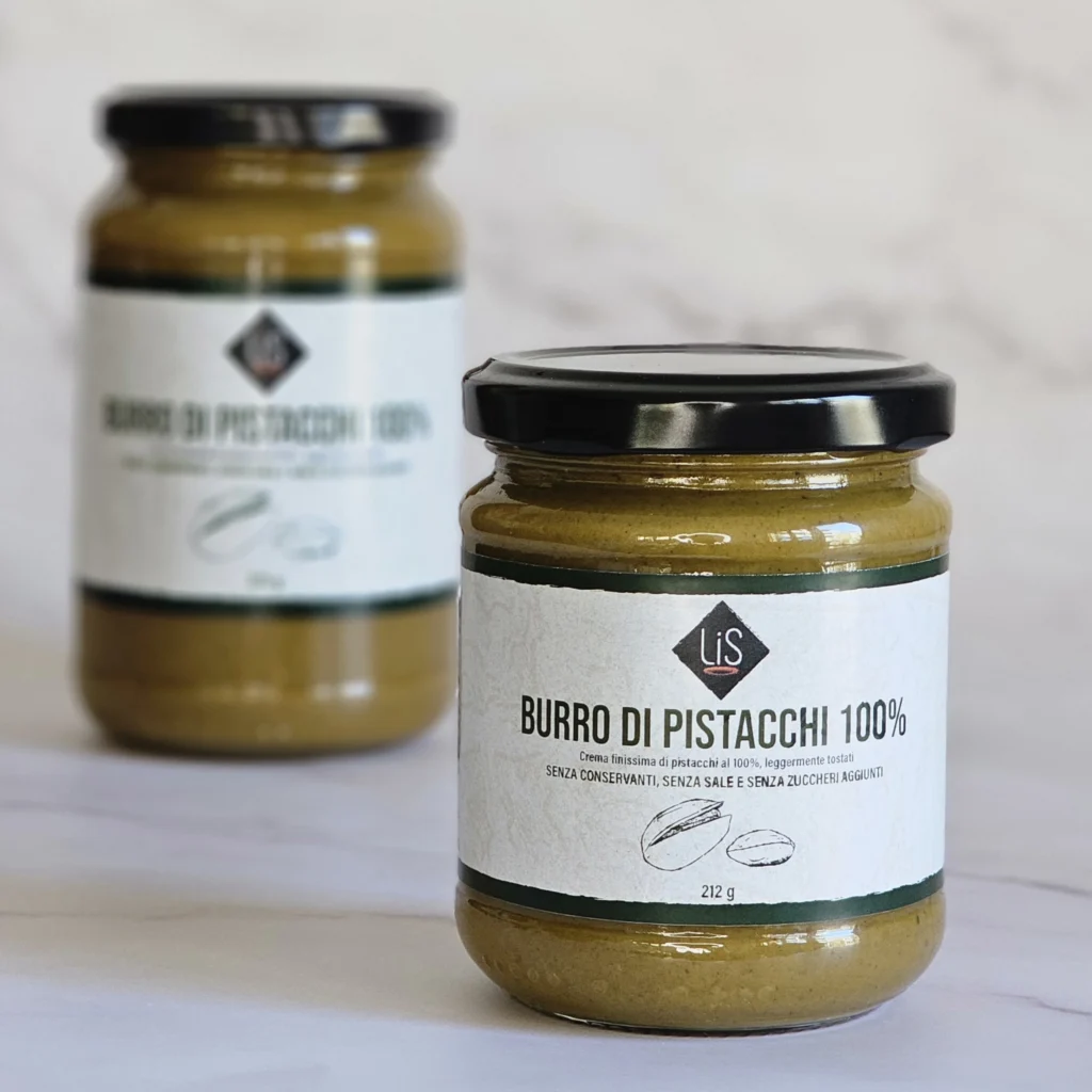 Burro di pistacchi 100%